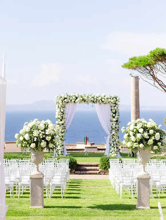 matrimonio vista mare by Nives Malvestiti event planner